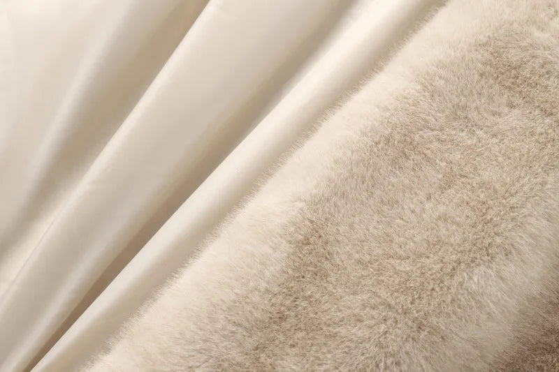 CG Rouge bontjas dames